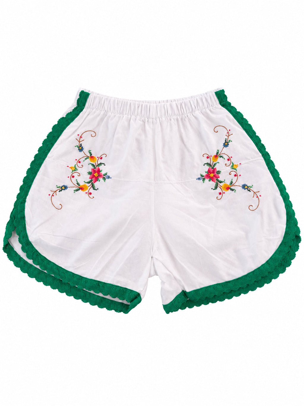 Shorts Bordo Verde