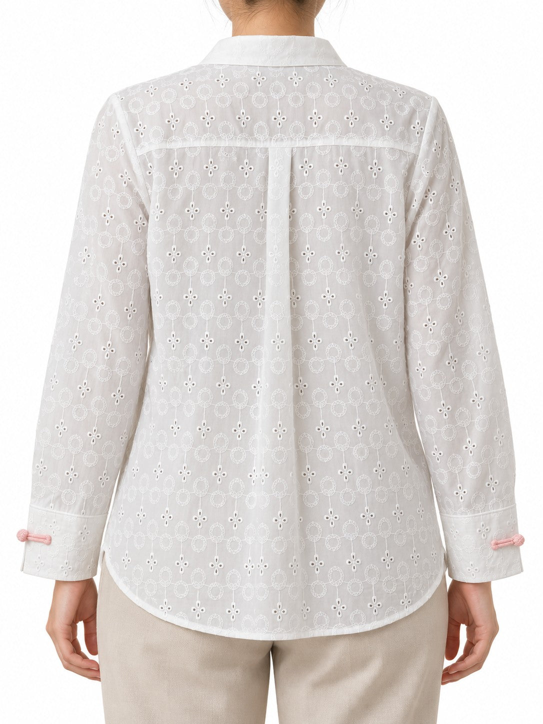 Blusa in Sangallo