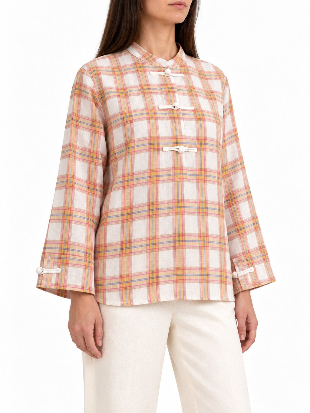 Blusa Pesca con Alamari