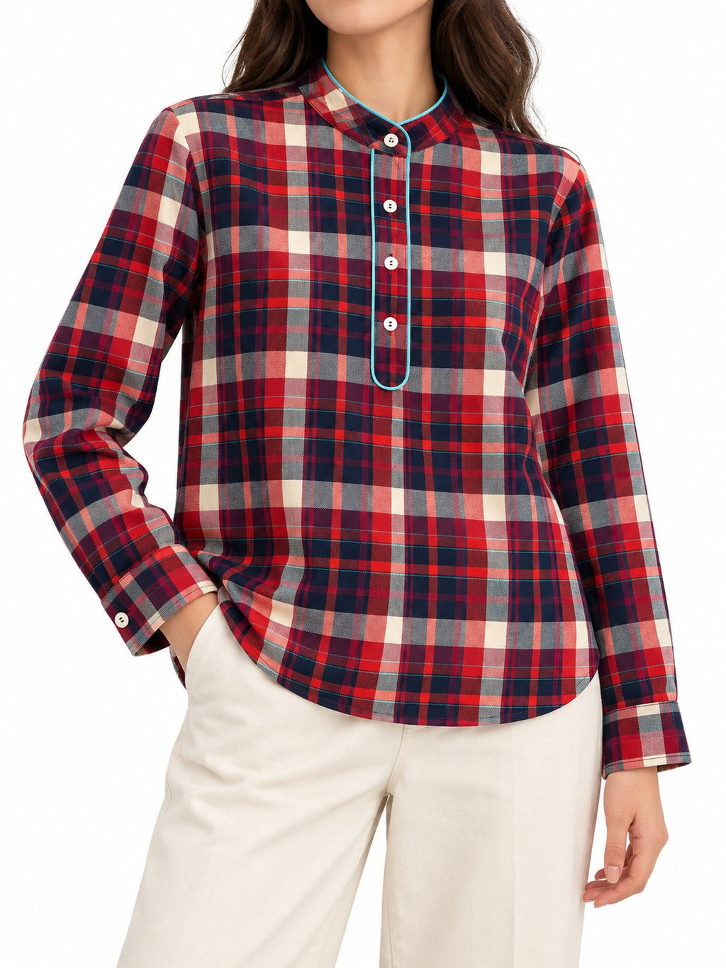 Blusa Scozzese