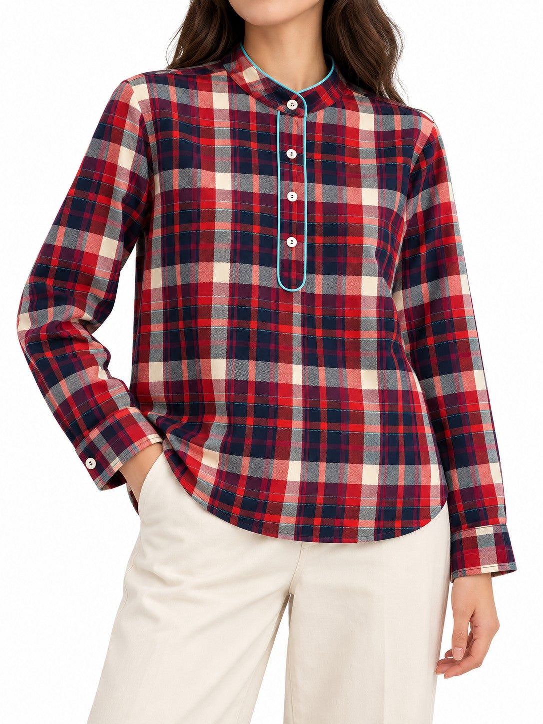 Blusa Scozzese