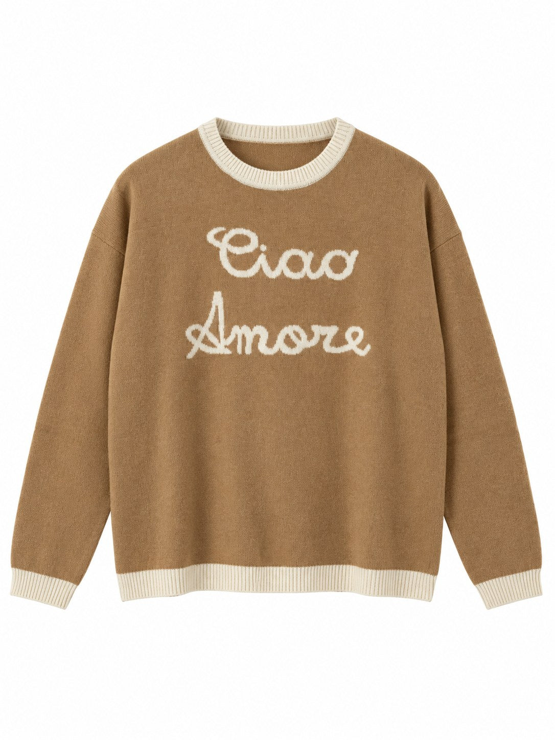 Ciao Amore beige — davanti