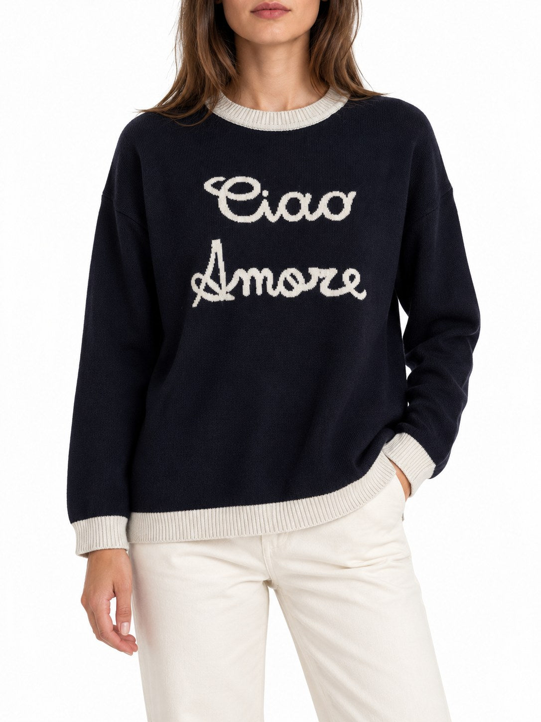 Ciao Amore blu — indossato, davanti