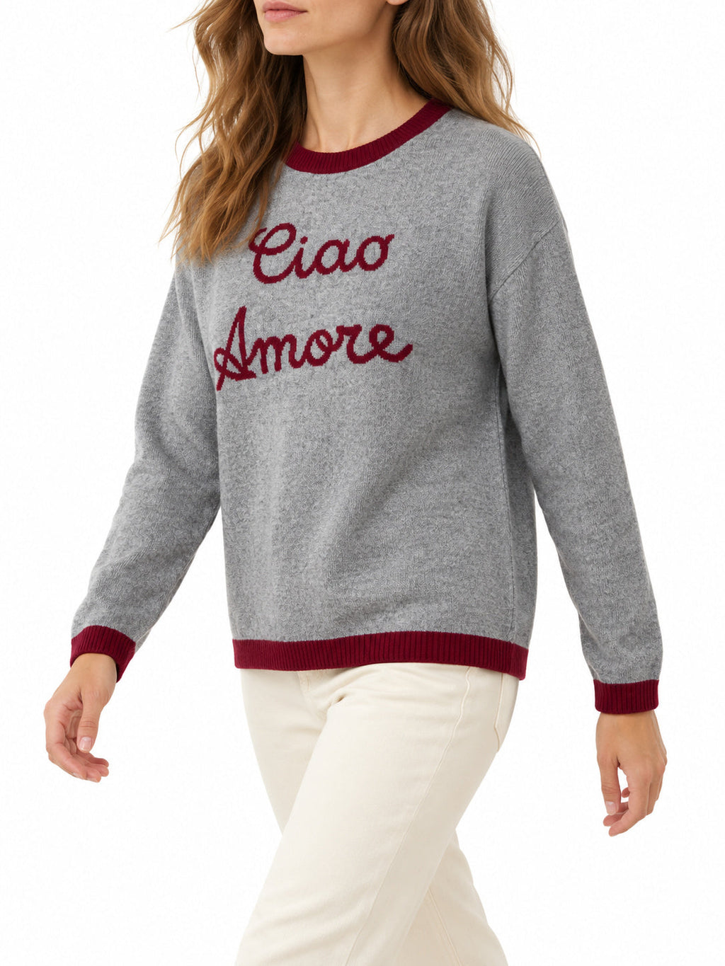 Ciao Amore grigio/bordeaux