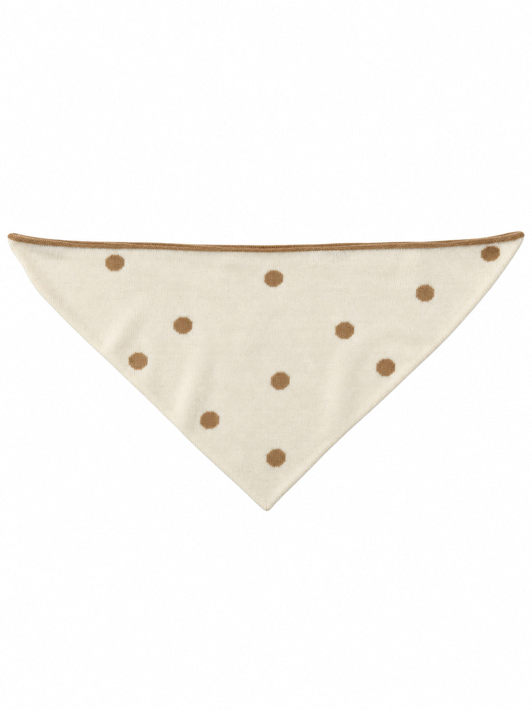 Foulard in Lana e Cachemire beige/panna