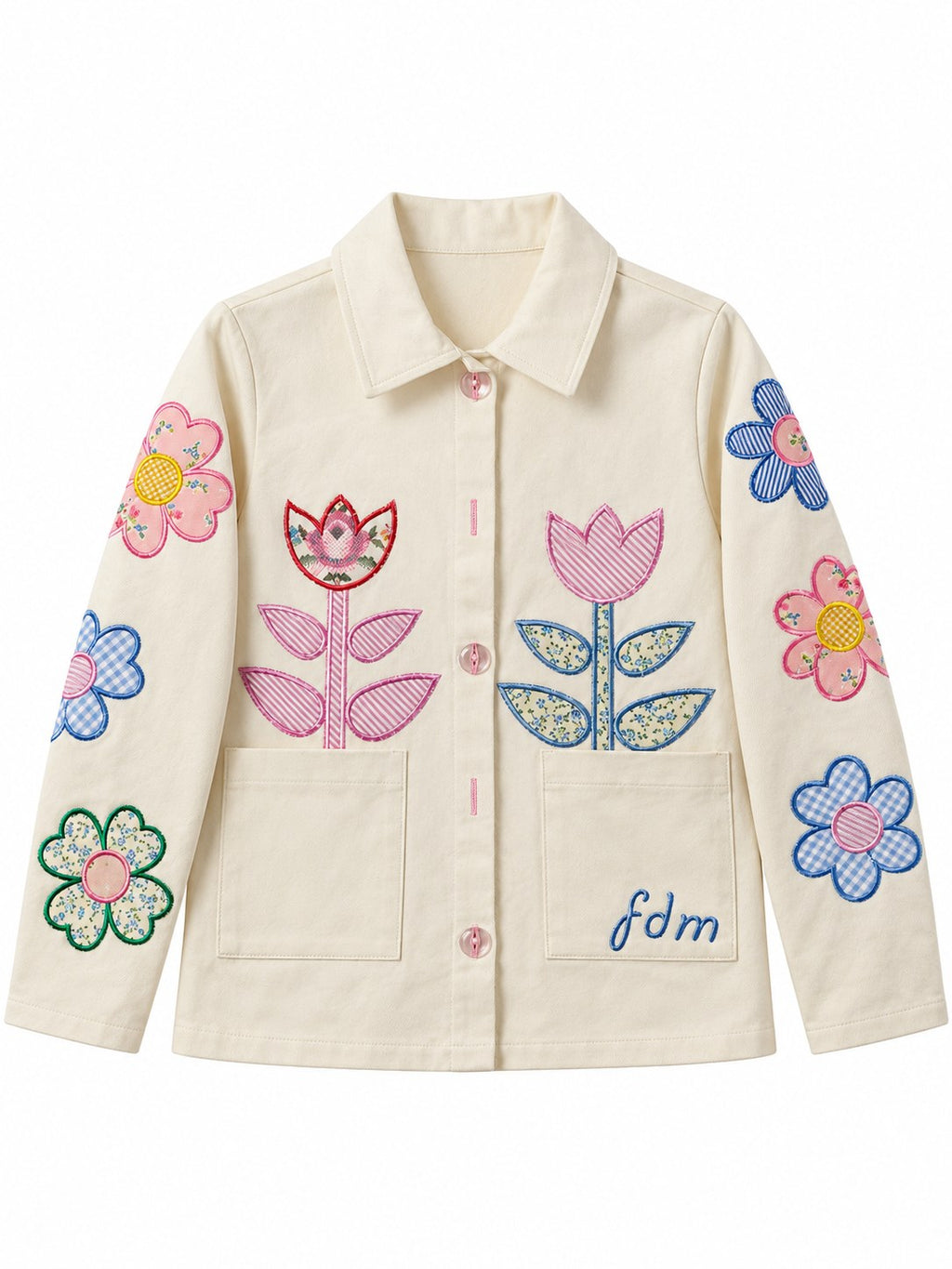 Giacca a fiori — davanti