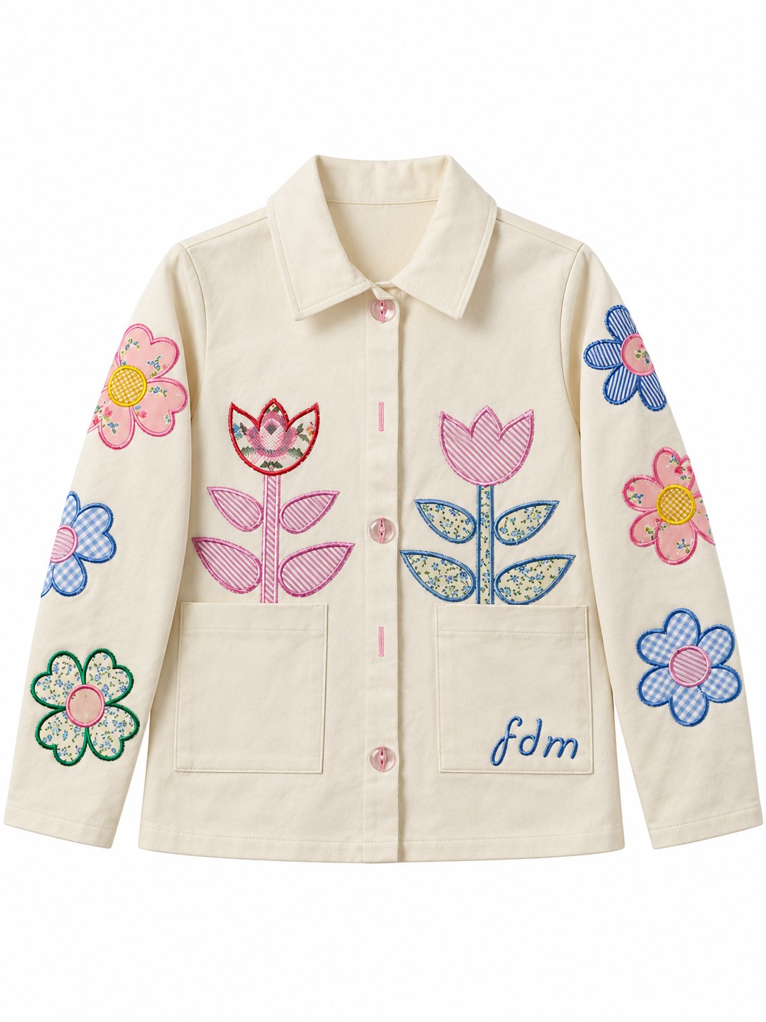 Giacca a fiori — davanti