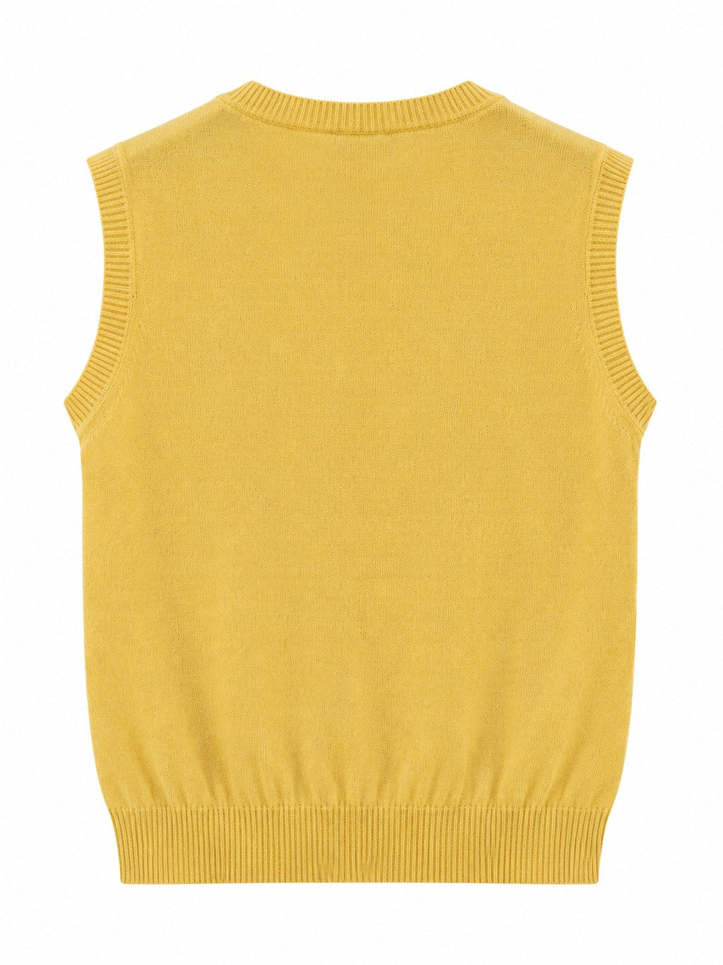 Gilet Snoopy Golf giallo — retro