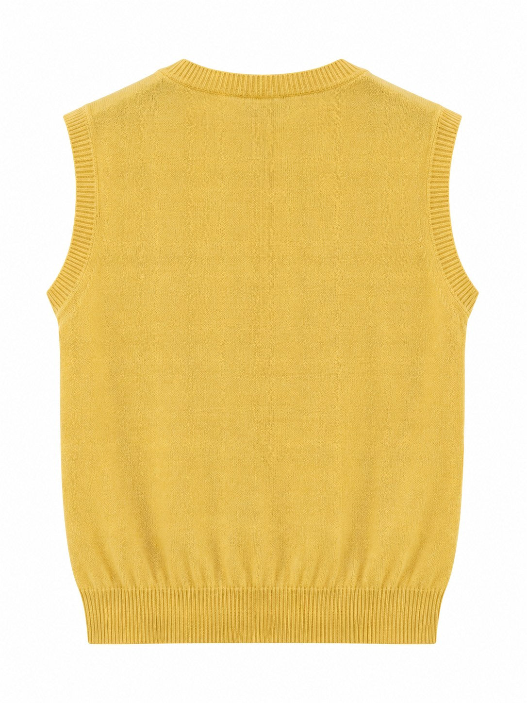 Gilet Snoopy Golf giallo — retro