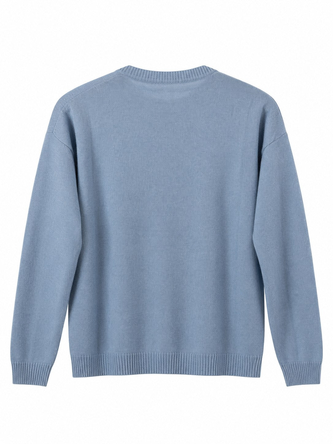 Maglione Snoopy Basket azzurro — retro