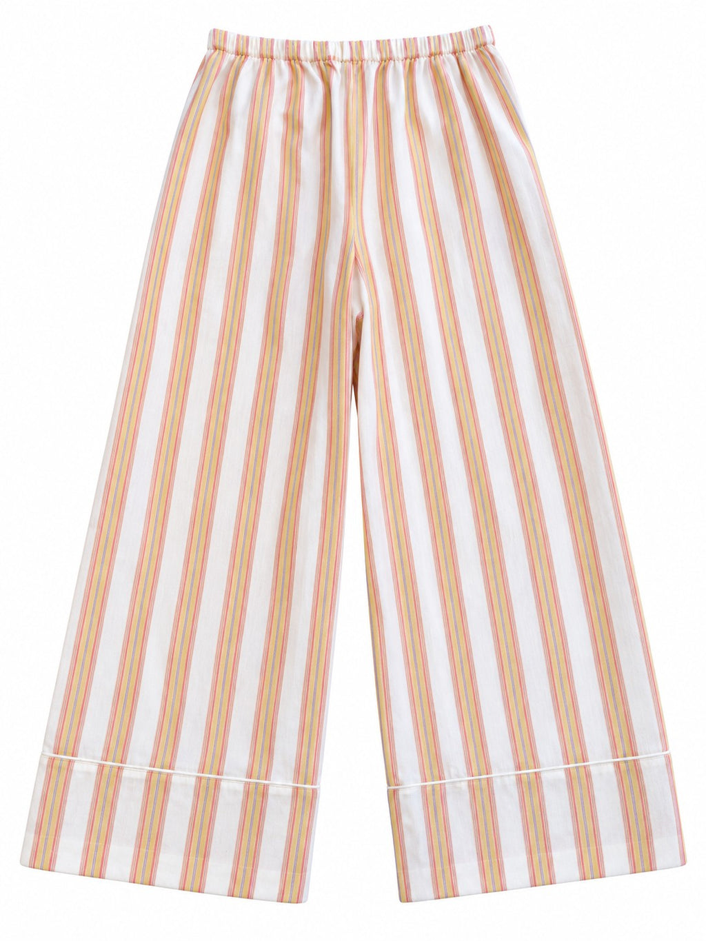 Pantalone a Righe Pesca