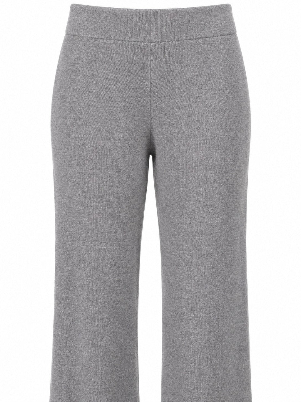 Pantalone in lana e cachemire grigio