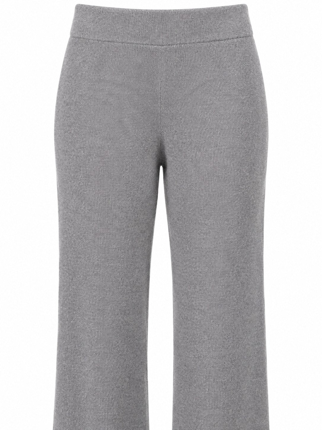 Pantalone in lana e cachemire grigio