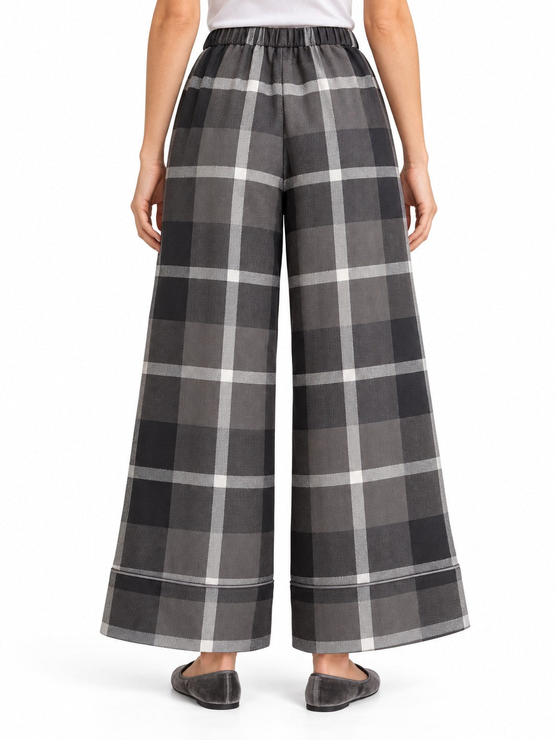 Pantalone Palazzo Antracite