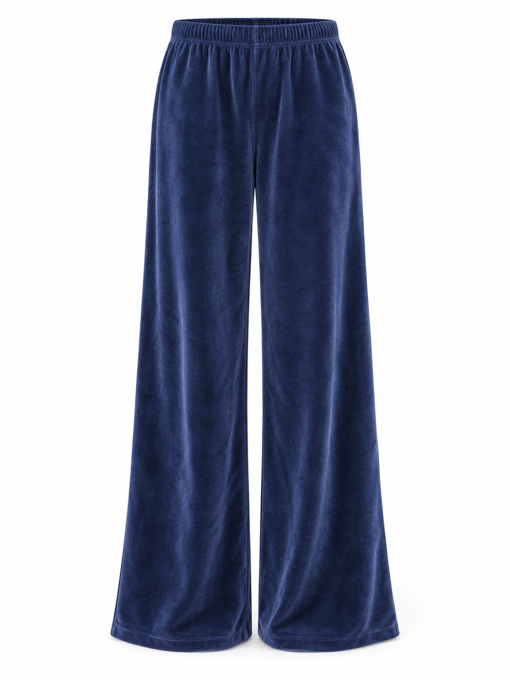 Pantaloni in velluto blu M/L