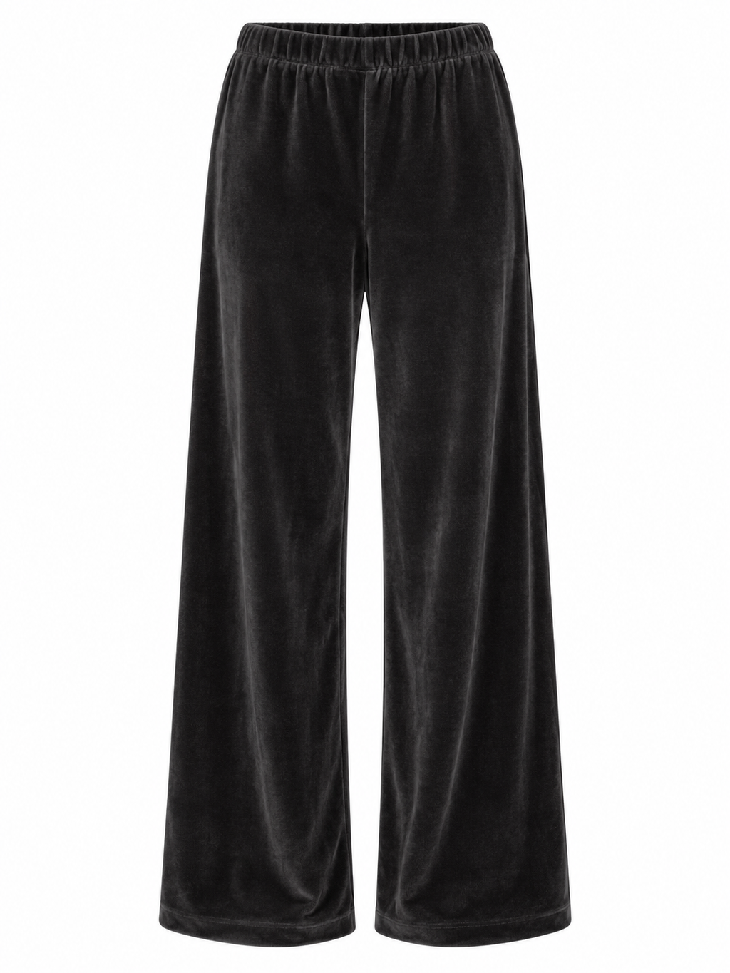 Pantaloni in velluto nero M/L