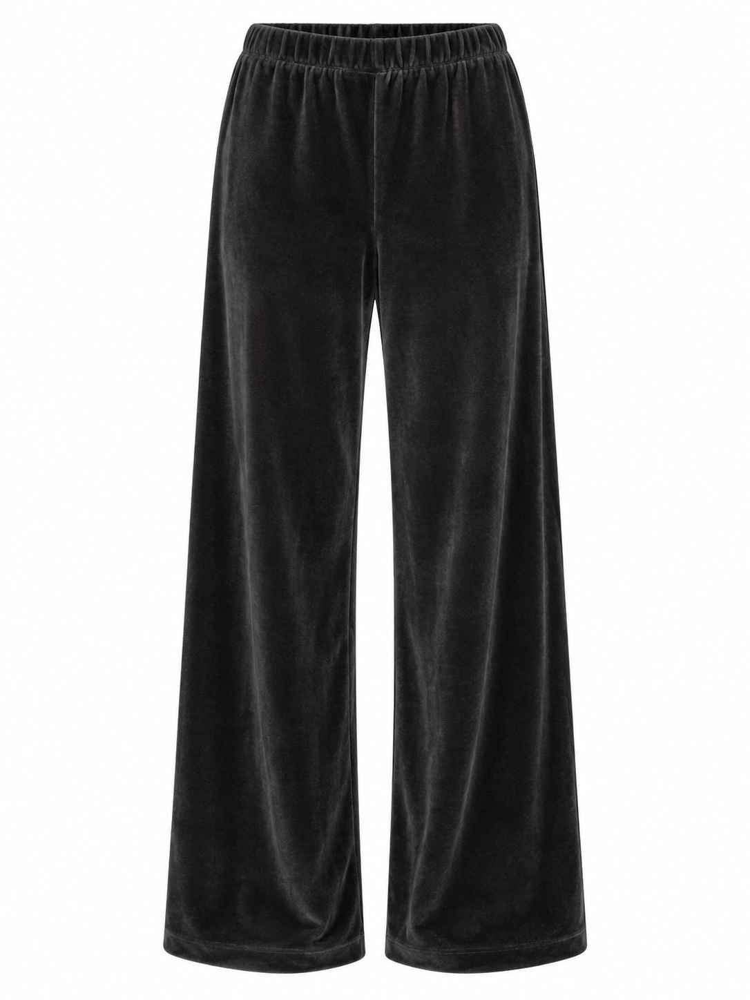 Pantaloni in velluto nero M/L