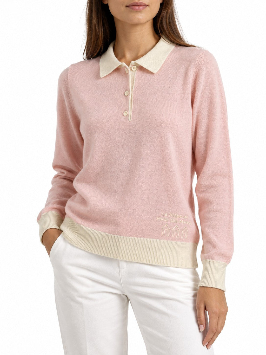 Le Polo del Forte rosa/panna