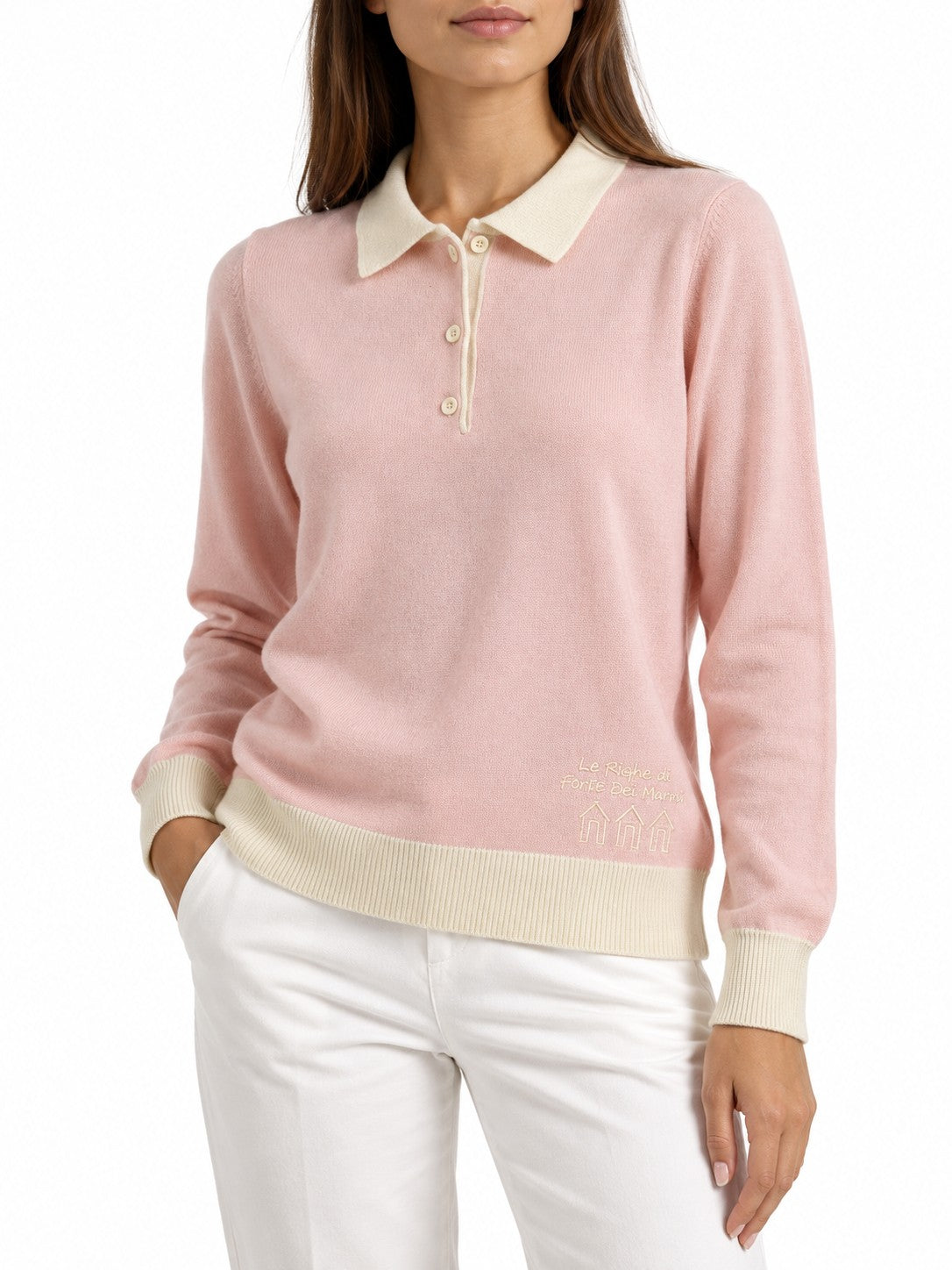 Le Polo del Forte rosa/panna