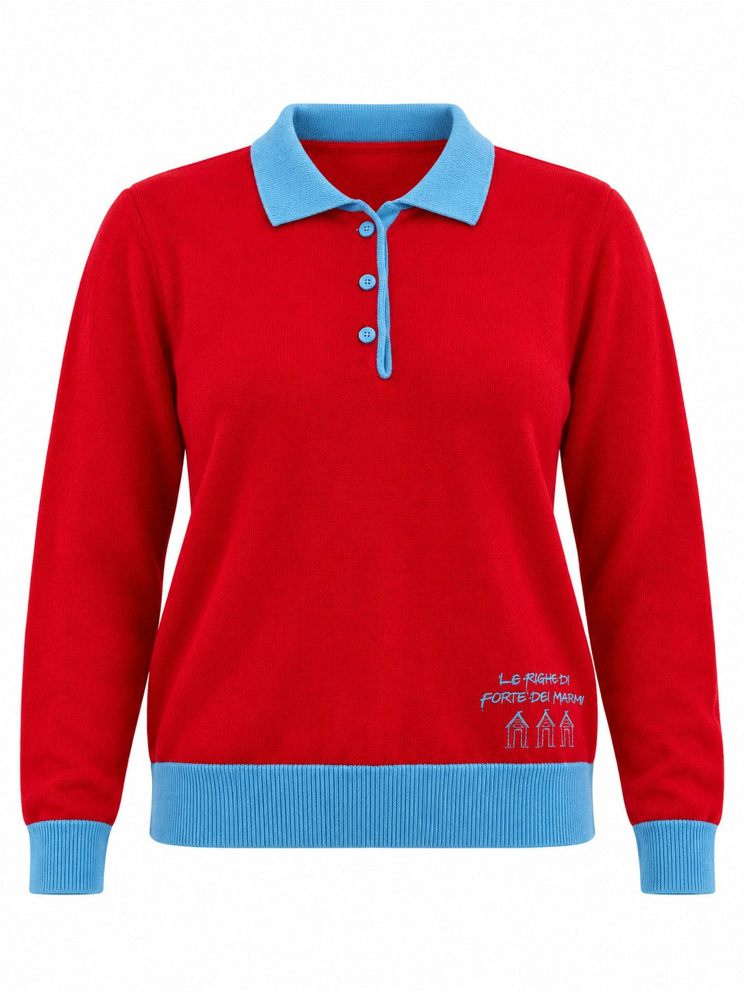 Le Polo del Forte rosso/azzurro