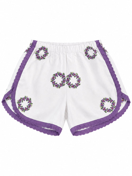 Shorts Coroncine Viola
