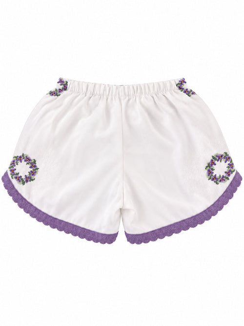 Shorts Coroncine Viola